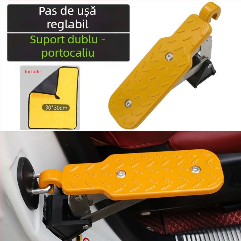 Pasul pentru ușa mașinii, suport rabatabil pentru acoperiș – aliaj de aluminiu, Lion Tourui