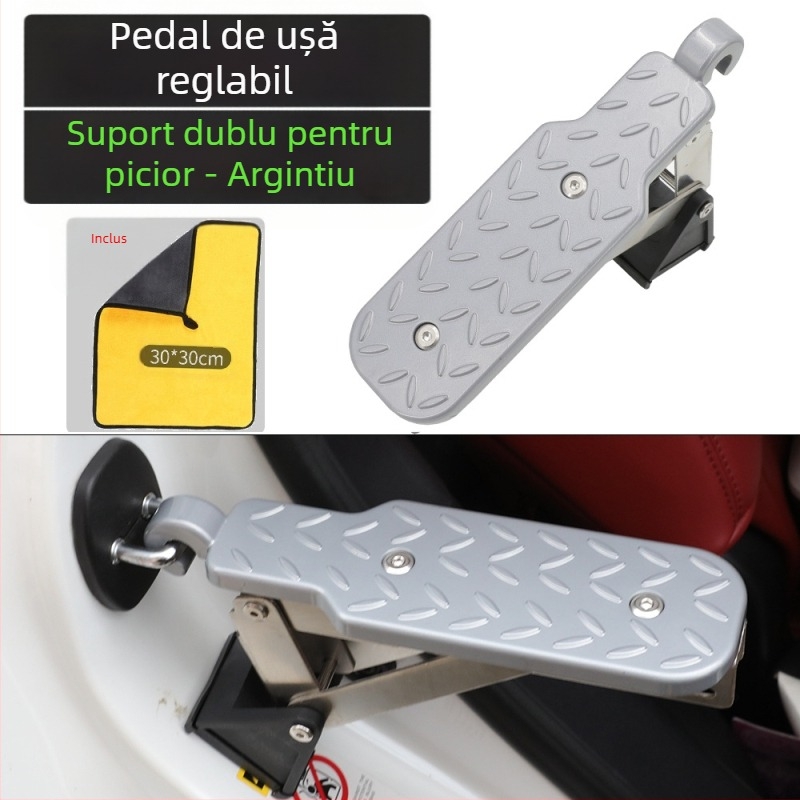 Pasul pentru ușa mașinii, suport rabatabil pentru acoperiș – aliaj de aluminiu, Lion Tourui