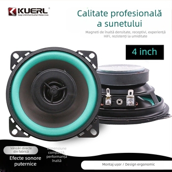 Difuzor auto coaxial VO-602, 4 Ω, 80 W max, 70–18 kHz, >90 dB