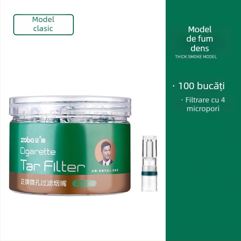 ZOBO filtru de țigară de unică folosință – plastic, stil simplu