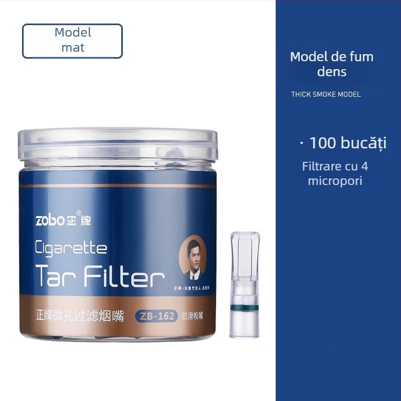 ZOBO filtru de țigară de unică folosință – plastic, stil simplu