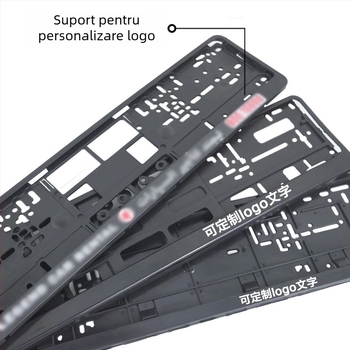 Set ramă pentru plăcuța europeană, modele XC-W041, XC-W040, XC-W123; material PP plastic; marcă Wen Shuai