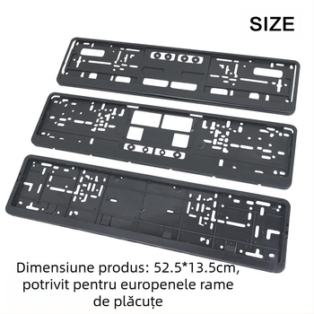 Set ramă pentru plăcuța europeană, modele XC-W041, XC-W040, XC-W123; material PP plastic; marcă Wen Shuai