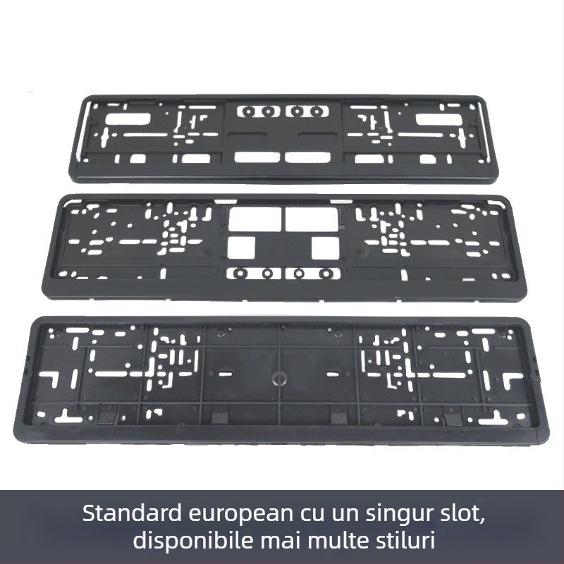 Set ramă pentru plăcuța europeană, modele XC-W041, XC-W040, XC-W123; material PP plastic; marcă Wen Shuai