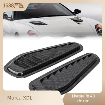 Autocolant pentru caroserie, din plastic ABS, personalizabil, montaj cu adeziv, compatibil universal