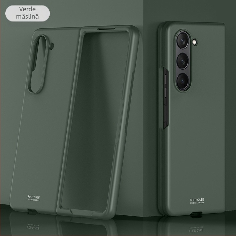 Husă Galaxy Fold5 — carcasă PC rigidă cu finisaj mat, protecție anti-cădere, anti-amprentă, compatibilă cu Fold3/Fold4/Fold5