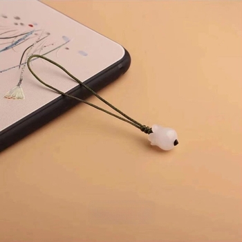 Șnur pentru telefon mobil – pandantiv din plastic, lucrat manual, unisex, cataramă din plastic