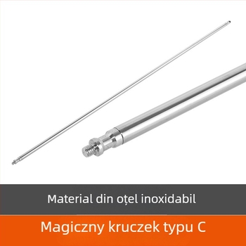 Suport de iluminat pentru fotografie cu bară transversală în formă C, picior magic, bară transversală unică, aliaj de aluminiu