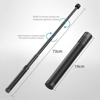 Tija extensie Feiyu — aliaj de aluminiu, universală, sarcină maximă 2 kg, greutate 170 g