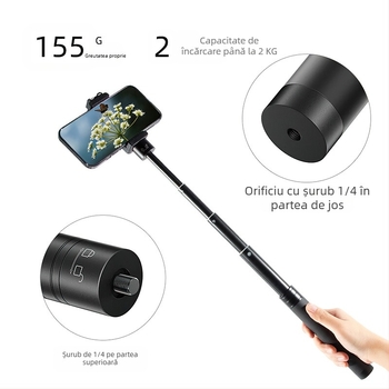 Tija extensie Feiyu — aliaj de aluminiu, universală, sarcină maximă 2 kg, greutate 170 g