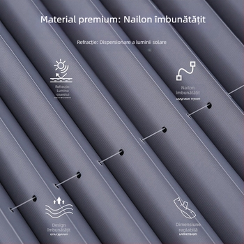 Parasolar auto retractabil pentru parbrizul frontal al vehiculului (Material: folie de aluminiu; Montaj: manual; Compatibil cu: Toyota; Model: unic; Stil: simplu)