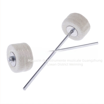 Accesorii pentru set de tobe – Cap universal de mallet, Cap de cioc, pedală dublă, filc