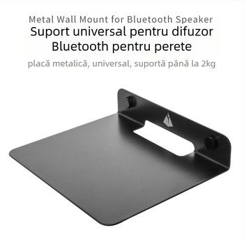 Suport metal pentru perete Bluetooth pentru difuzoare Lei Ling Paul, modelul 101-H004-050013, universal pentru toate tipurile de difuzoare