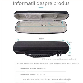 Carcasă de depozitare pentru unelte de păr (izind? i ondulator) — husă EVA rigidă, portabilă, realizată prin presare la cald și cusut, capacitate de încărcare 20, ambalaj pentru produse electronice 3C