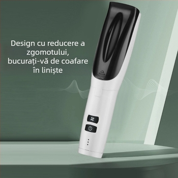 Nou aparat de tuns electric pentru uz casnic, impermeabil, silențios, cu aspirație automată a părului, lame ceramice, model reîncărcabil, pentru copii