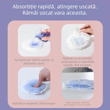 Absorbante pentru alăptare, unice, respirante, anti-scurgeri, în perioada postnatală; brand Coumwlv/Couverse; material: bumbac; lansate în primăvara 2023.