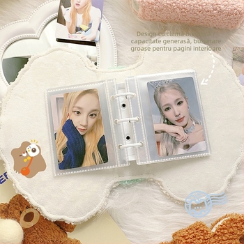 Hewu album foto pluș, stil Korean-ins, cu foi detașabile, 20 de pagini