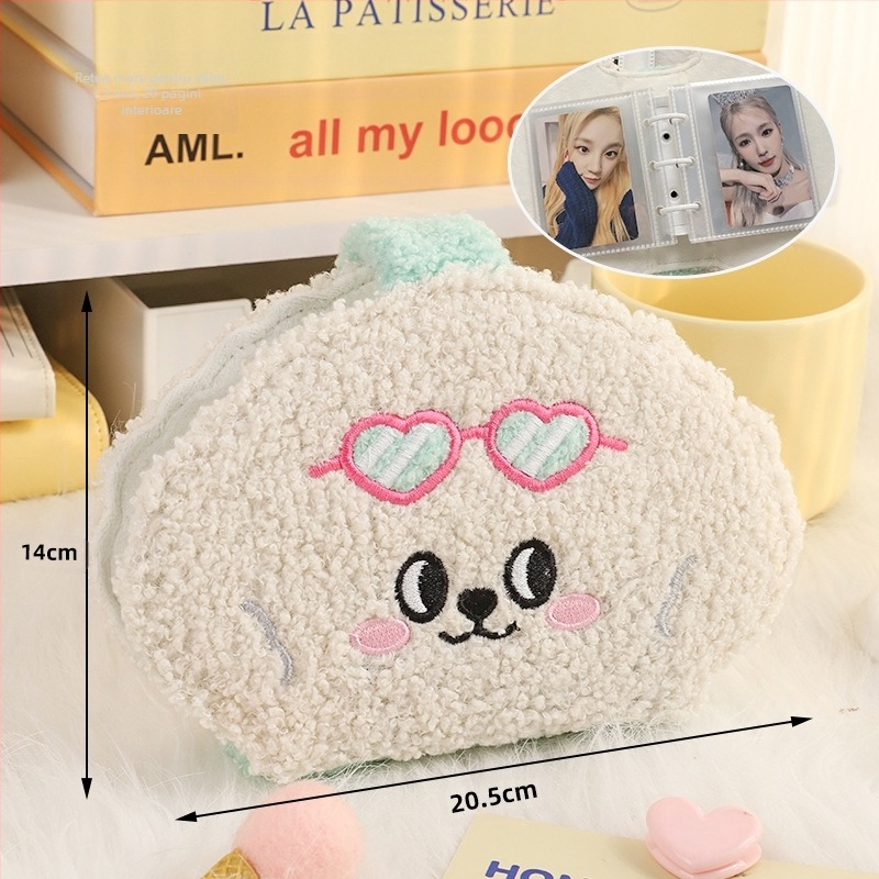 Hewu album foto pluș, stil Korean-ins, cu foi detașabile, 20 de pagini