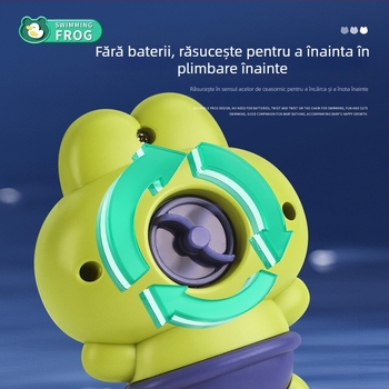 Jucărie de apă cu arc pentru copii: broscuța și țestoasa pentru baie, din plastic, 4–6 ani