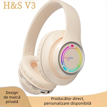 Headset Bluetooth cu mufă 3,5 mm, interval de frecvență 20 Hz–20 kHz, cablu de 1 m, microfon încorporat