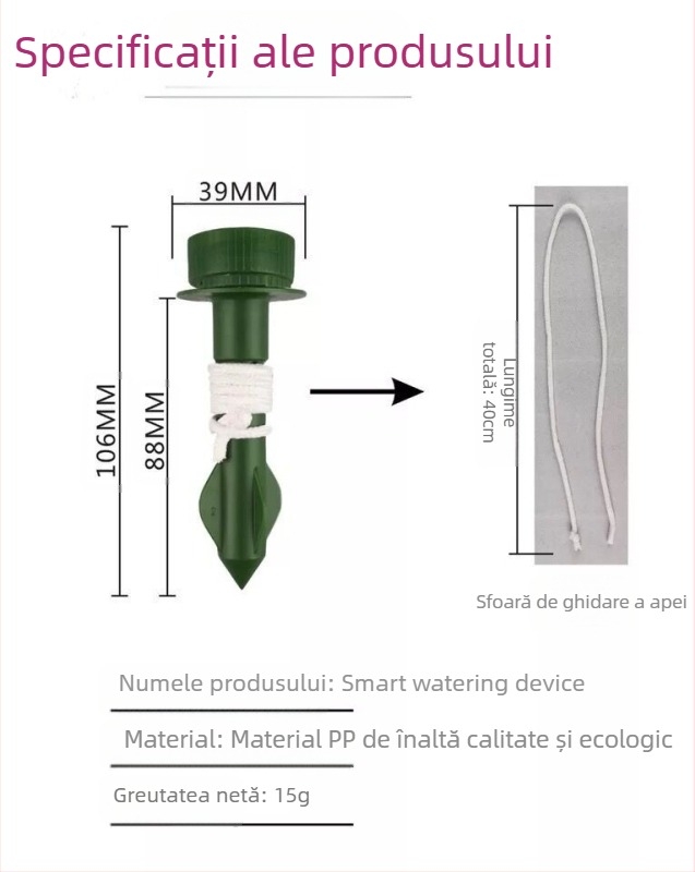 Sistem inteligent de irigare prin picurare pentru casă, material PP, serie de irigare prin picurare, marcă Autonomy, automat și reglabil
