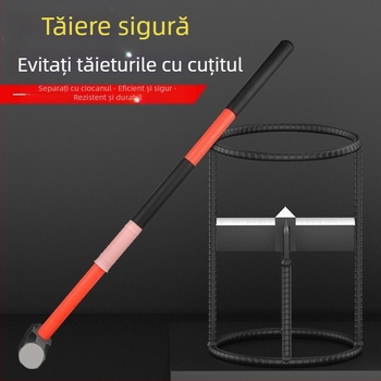 Mașină automată pentru tăierea și despărțirea lemnului – set din trei piese, oțel manganic