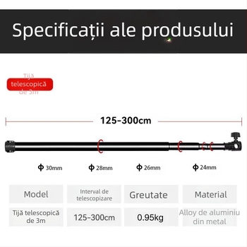 Suport pentru fundal de fotografie, aliaj de aluminiu, 0,95 kg, pentru fotografierea produselor, marca YFwryx