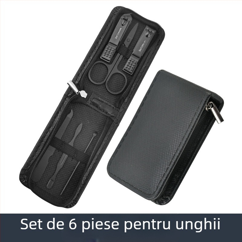 Set de tăiere unghii, oțel carbon, unelte de înfrumusețare portabile, marcă OEM