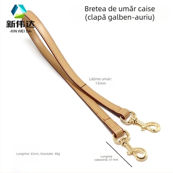 Curea de umăr pentru geantă – accesoriu de înlocuire pentru purtare încrucișată, metal, rezistent la uzură, reducerea încărcării, protecția coloanei vertebrale, model monocrom
