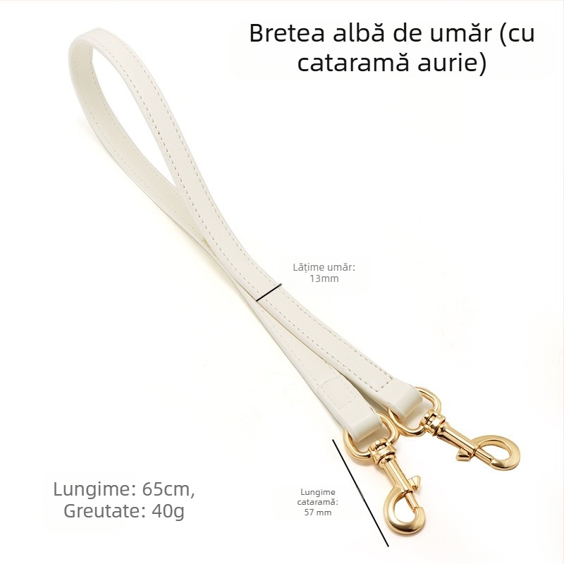 Curea de umăr pentru geantă – accesoriu de înlocuire pentru purtare încrucișată, metal, rezistent la uzură, reducerea încărcării, protecția coloanei vertebrale, model monocrom