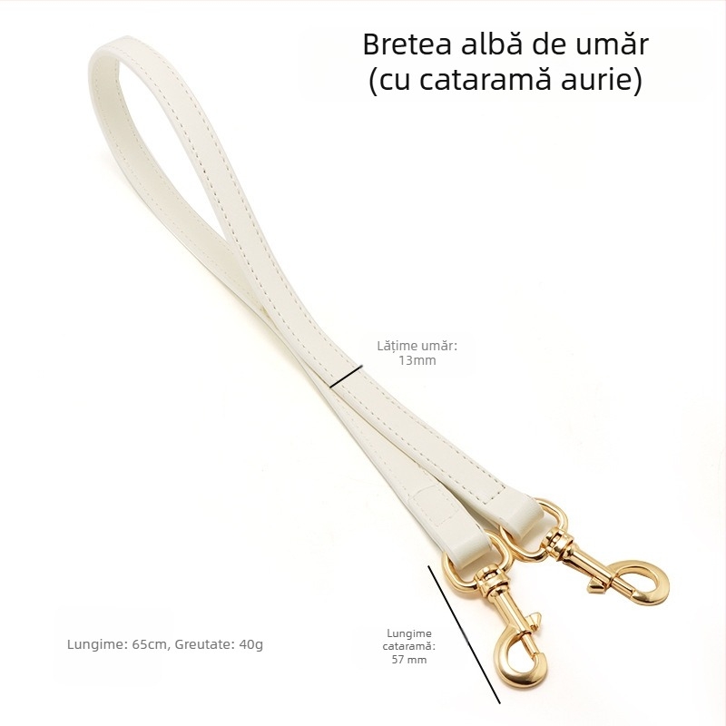 Curea de umăr pentru geantă – accesoriu de înlocuire pentru purtare încrucișată, metal, rezistent la uzură, reducerea încărcării, protecția coloanei vertebrale, model monocrom
