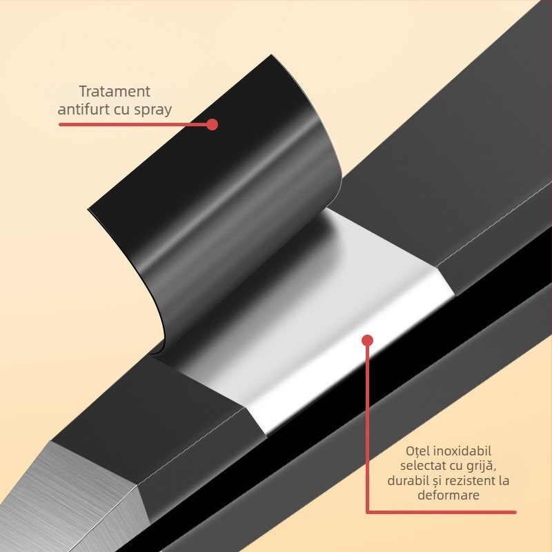 Little tianlai Clește pentru sprâncene, din oțel inoxidabil, precizie înaltă, pentru modelarea sprâncenelor și îndepărtarea părului de pe barbă