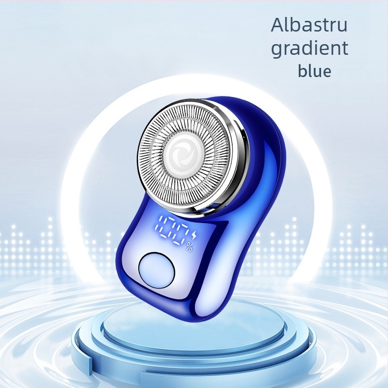 Aparat de ras electric cu afișaj LED, cap rotativ cu 1 lamă, baterie încorporată, autonomie 30-45 de minute, zgomot sub 36 dB