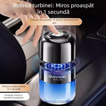 Difuzor de aromaterapie pentru mașină, suport din sticlă pentru parfum, parfum Gardenia, eliminarea mirosurilor și a formaldehidei, montaj pe scaun