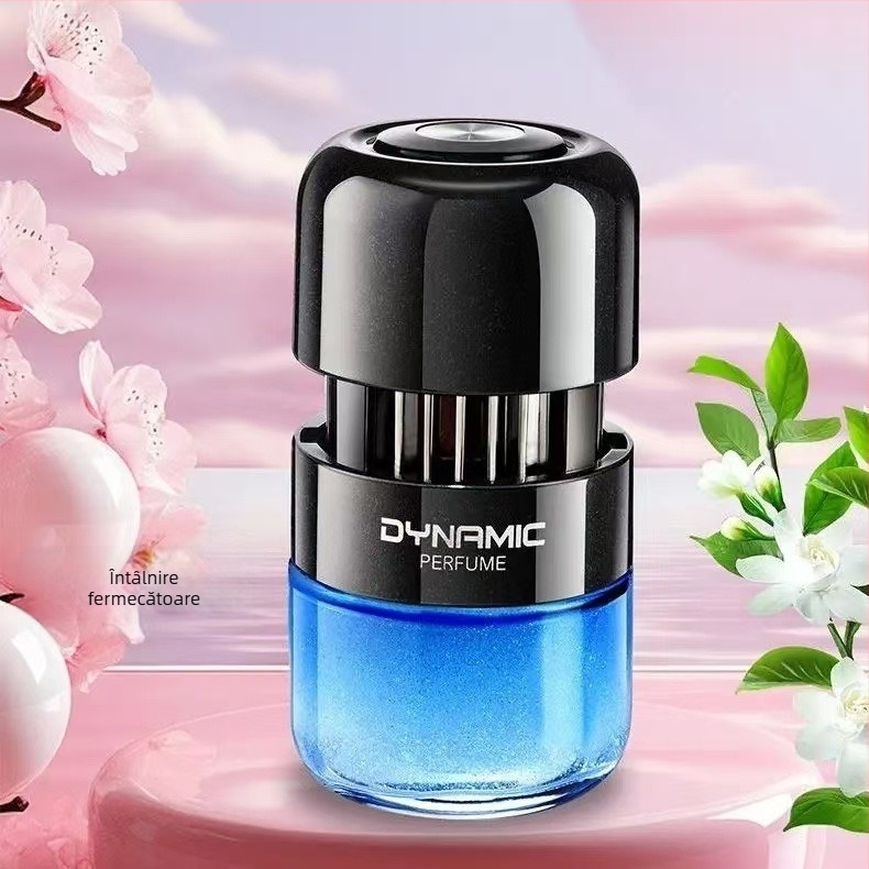 Difuzor de aromaterapie pentru mașină, suport din sticlă pentru parfum, parfum Gardenia, eliminarea mirosurilor și a formaldehidei, montaj pe scaun