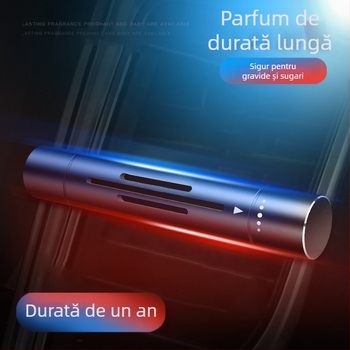 Parfum pentru gurile de ventilație ale mașinii, aliaj de aluminiu, arome mixte, montaj pe gurile de ventilație, durată de viață 1 an