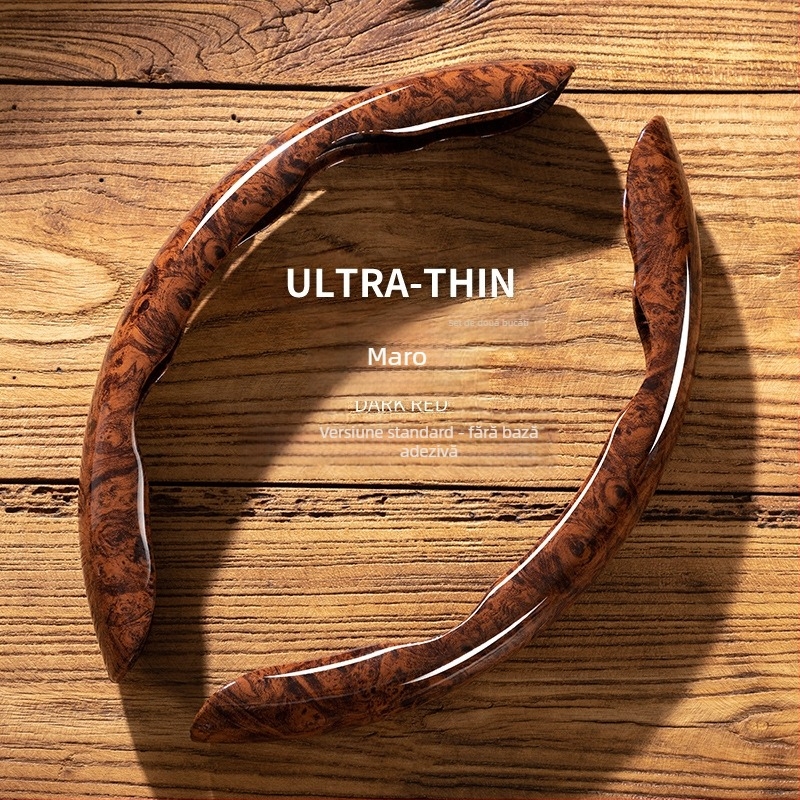 Husă volan Yizhi Valley, fibră naturală, universal pentru patru sezoane, instalare universală, stil matur.