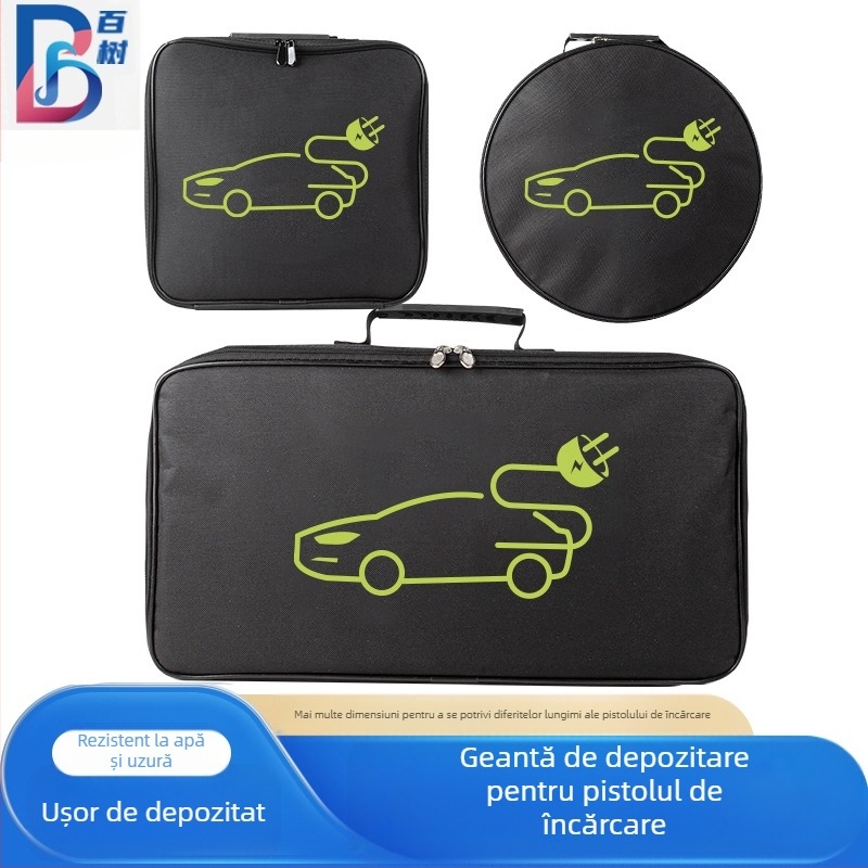 Geantă de depozitare pentru pistol de încărcare EV, impermeabilă, cu logo personalizabil, Oxford, pentru portbagaj, cu mâner