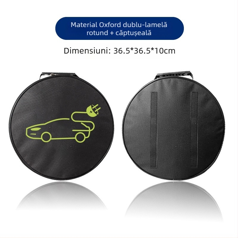 Geantă de depozitare pentru pistol de încărcare EV, impermeabilă, cu logo personalizabil, Oxford, pentru portbagaj, cu mâner