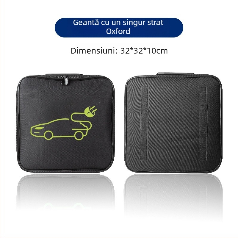 Geantă de depozitare pentru pistol de încărcare EV, impermeabilă, cu logo personalizabil, Oxford, pentru portbagaj, cu mâner