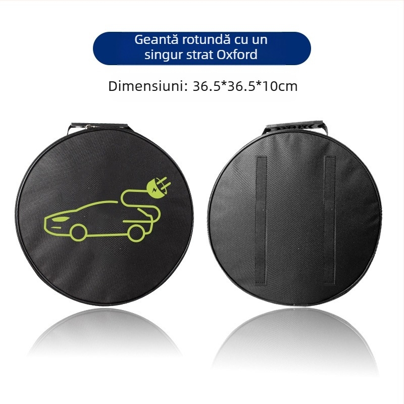 Geantă de depozitare pentru pistol de încărcare EV, impermeabilă, cu logo personalizabil, Oxford, pentru portbagaj, cu mâner