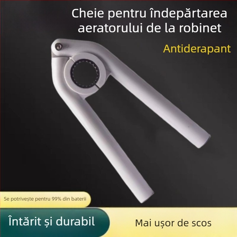 Unealtă de demontare a aeratorului robinetului — LJ cheie, material ABS, marca Lin Jie, design modern minimalist