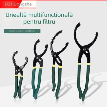 Cheie pentru filtru de ulei cu cap înclinat, tip universal, oțel S2, DLYT