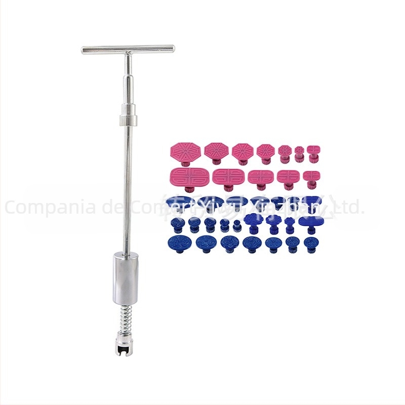 Core Transfer Kit de reparare a deformărilor auto cu ventuză — materiale: fier, plastic, aluminiu