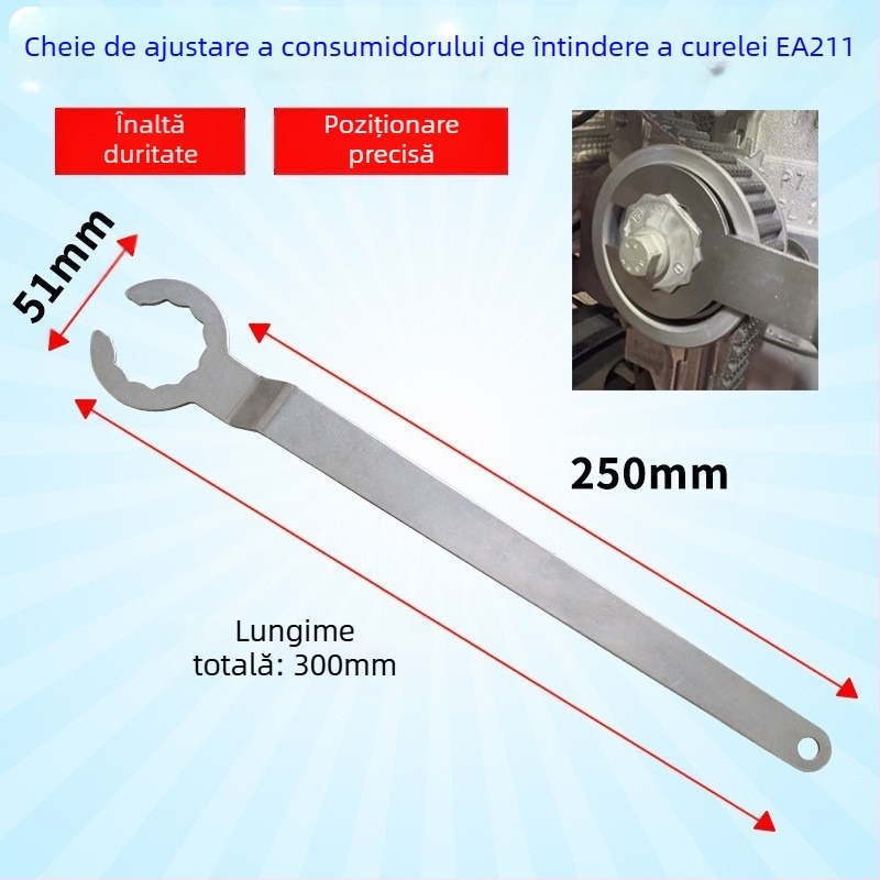 EA211 cheie de susținere a arborelui de distribuție pentru VW/Audi/Skoda – unealtă de sincronizare, oțel, 0,05 kg