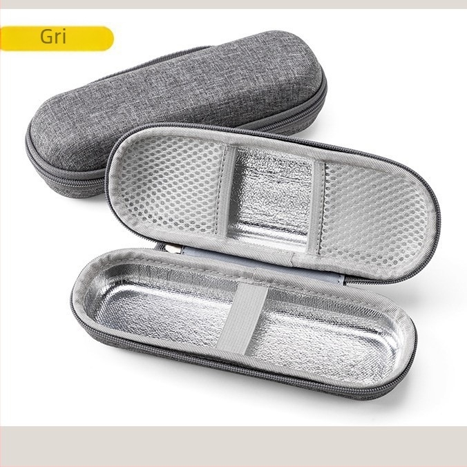 Casetă EVA de depozitare pentru periuța electrică – rezistentă la șocuri, la cădere, la zgârieturi, impermeabilă, universală pentru călătorii și utilizare acasă