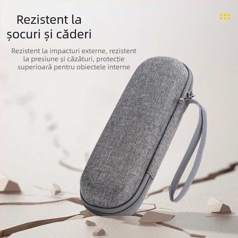 Casetă EVA de depozitare pentru periuța electrică – rezistentă la șocuri, la cădere, la zgârieturi, impermeabilă, universală pentru călătorii și utilizare acasă