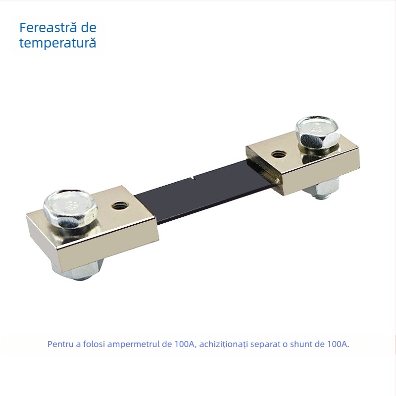 ZY LED DC măsurător cu afișaj dublu pentru tensiune și curent (DC 7–100 V, 10/50/100 A)