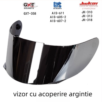Lentilă cască JIEKAI JK-310/313/318, PC, DOT certificat, cască integrală