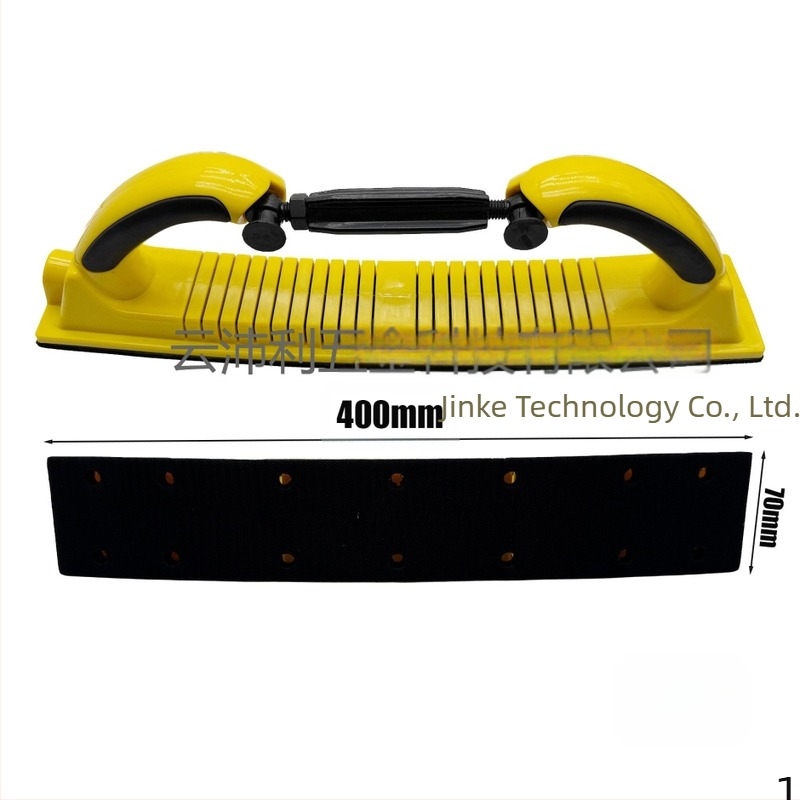 Placă manuală de șlefuire pentru lustruirea vopselei auto, reglabilă, din fibră de nylon